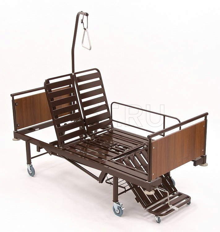 КМФ 942 ПЕРЕВОРОТ с/у правостороннее Кровать функциональная медицинская с функцией переворота и сан.оснащением МЕТ