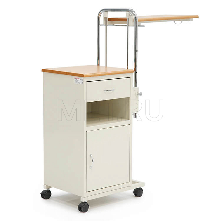 KL1-В Тумба металлическая с топом и откидной столешницей из ламината