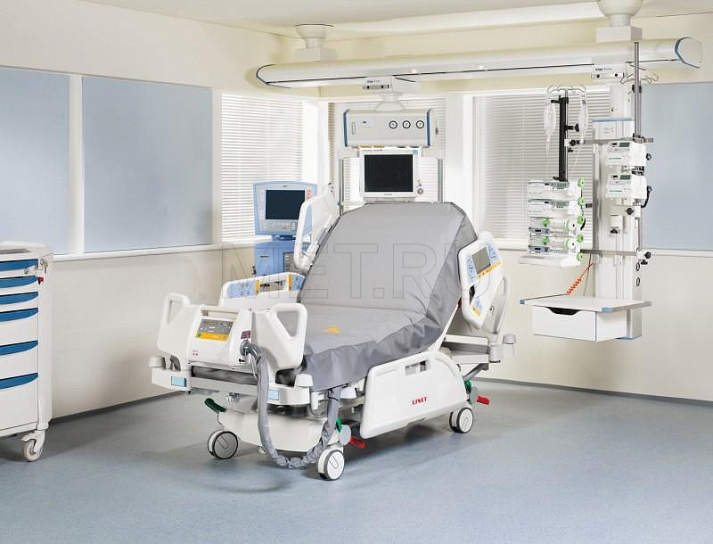Linet Multicare Реанимационная кровать, с уникальным сочетанием функций МЕТ