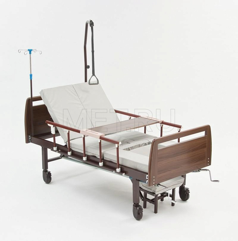 E-45B (YG-5 PLUS) Кровать функциональная с функцией переворачивания, туалетом и кардиокреслом MET