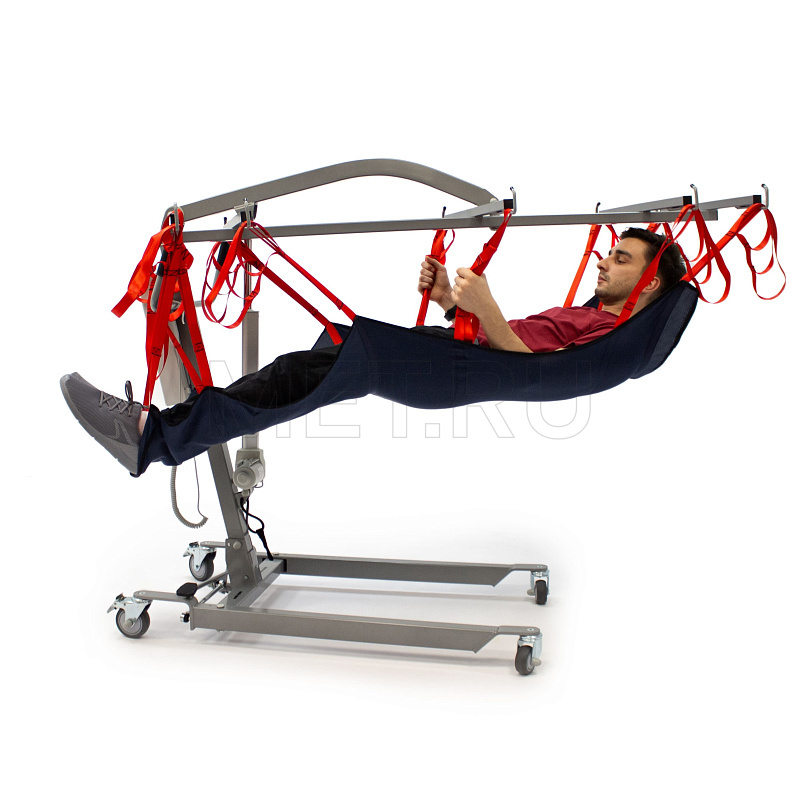 MET LU-210 Электрический подъемник с траверсой для перемещения больных в положении лежа 