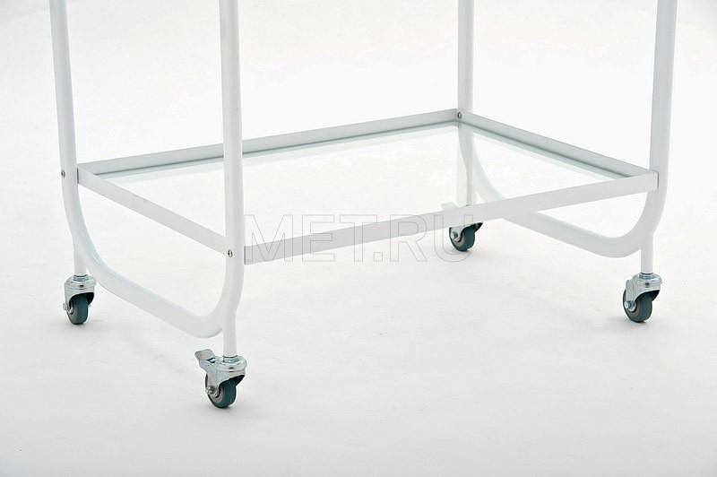 СИ.Б3.02.01 (2С) Столик  инструментальный, две стеклянные полки MET