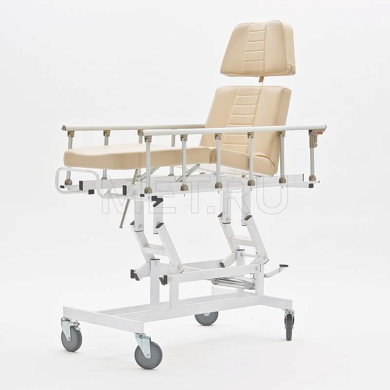  Тележка  для перевозки больных с гидроприводом, трансформируется в кресло МЕТ