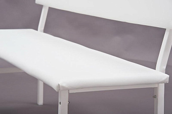 Медицинская банкетка со спинкой