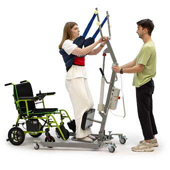 Подъемник-вертикализатор с электроприводом 