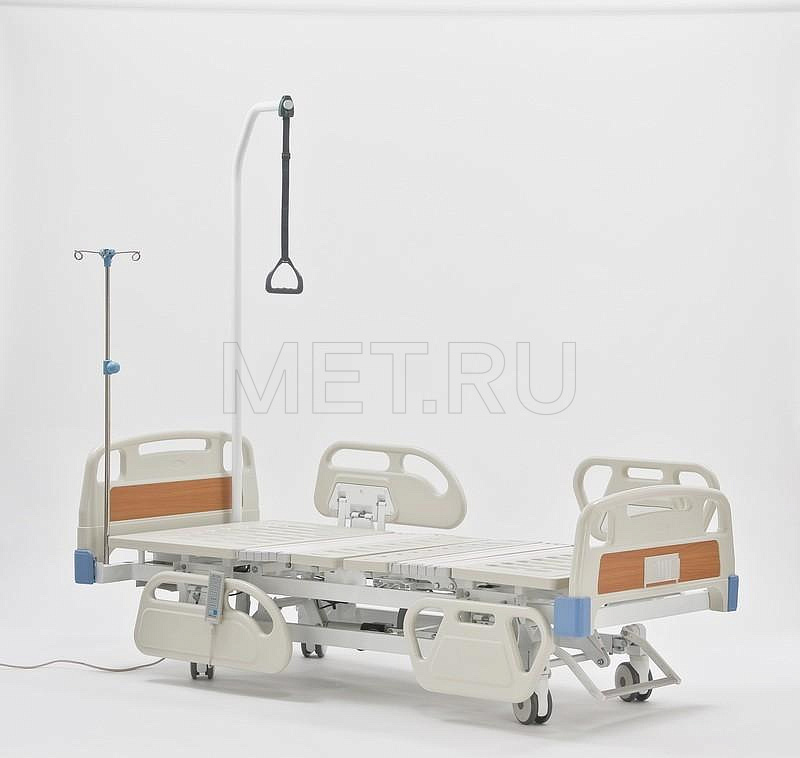 RS305 Функциональная электрическая кровать с центральным тормозом MET