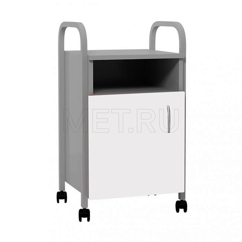 Тумба прикроватная (ниша - дверь) БЕЛАЯ ТМ.04.00 (МКП 041) Тумба прикроватная (ниша - дверь) БЕЛАЯ