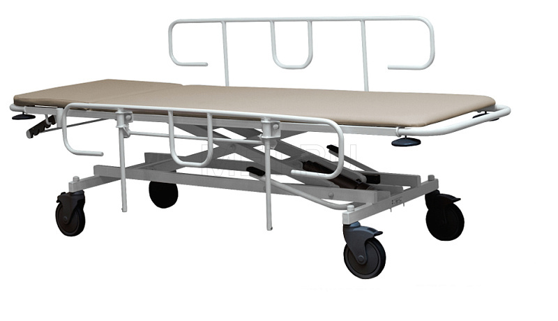 ТПБВ-02 «Д» Тележка для больных c гидроприводной регулировкой высоты МЕТ