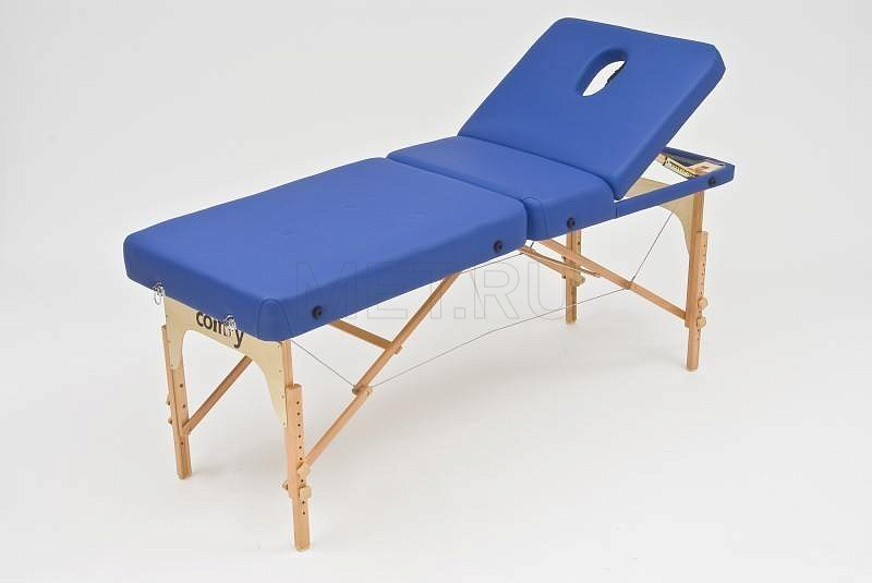 JFMS03R синий Мягкий массажный стол с усиленной рамой из бука-серия Professional от производителя