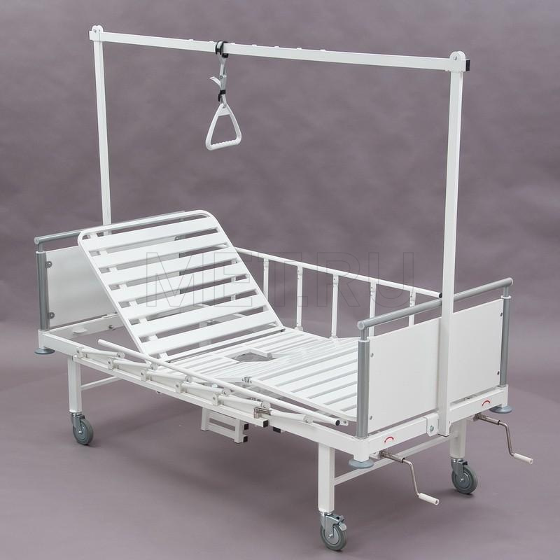 КМФ 943 WHITE WC Кровать медицинская для лежачих больных