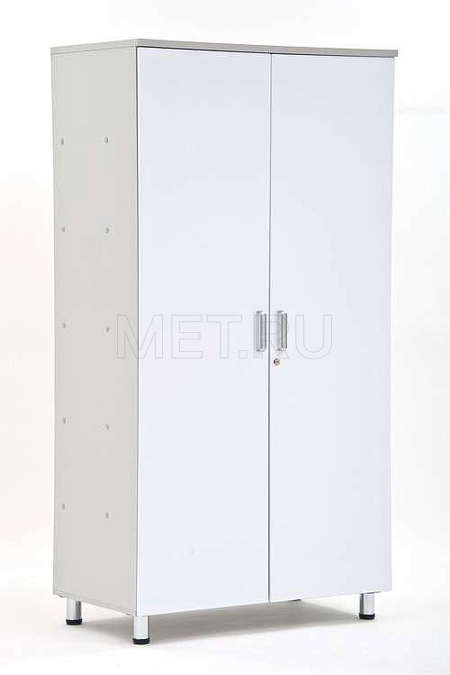 ША01-00 БЕЛЫЙ Шкаф для медикаментов, ячейка ЛДСП, 16 ячеек (1000*560*1910)