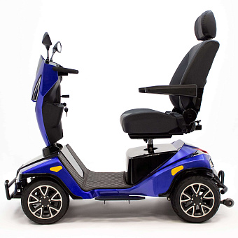 Электрический скутер для инвалидов и пожилых людей c крышей