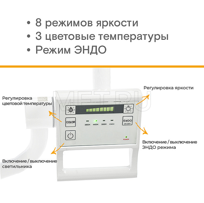 МЕТ 500D Светильник медицинский бестеневой от производителя