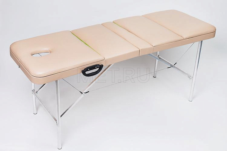 Люкс 60+ Четырёхсекционный массажный стол с регулируемым изломом ножного сегмента панели и поднимающимся изголовьем от производителя