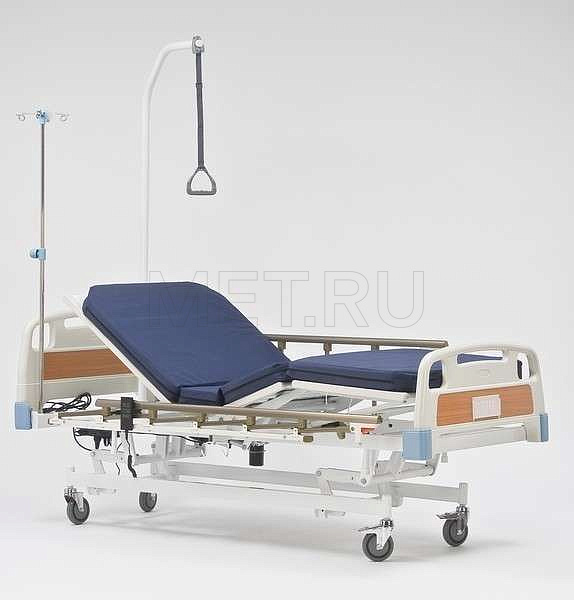 RS 201 Кровать медицинская трёхфункциональная с электрическими приводами