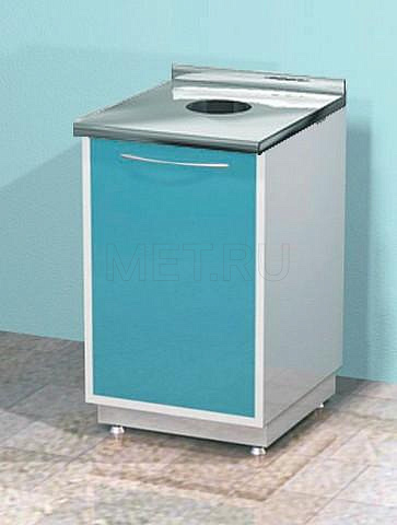 MET-E02 Artinox тумба (столешница нержавейка)