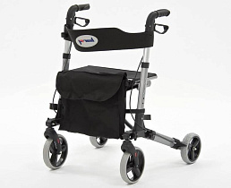 Ролятор с регулируемой высотой сиденья и тростедержателем