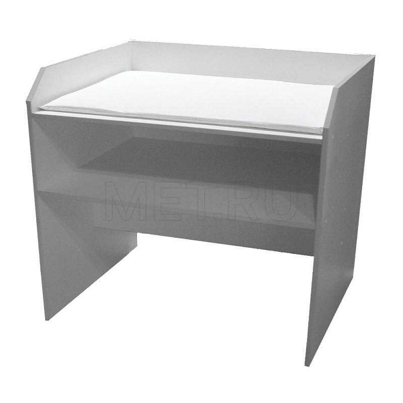 МД-701 Стол пеленальный с бортиками и полкой, в комплекте с матрасом