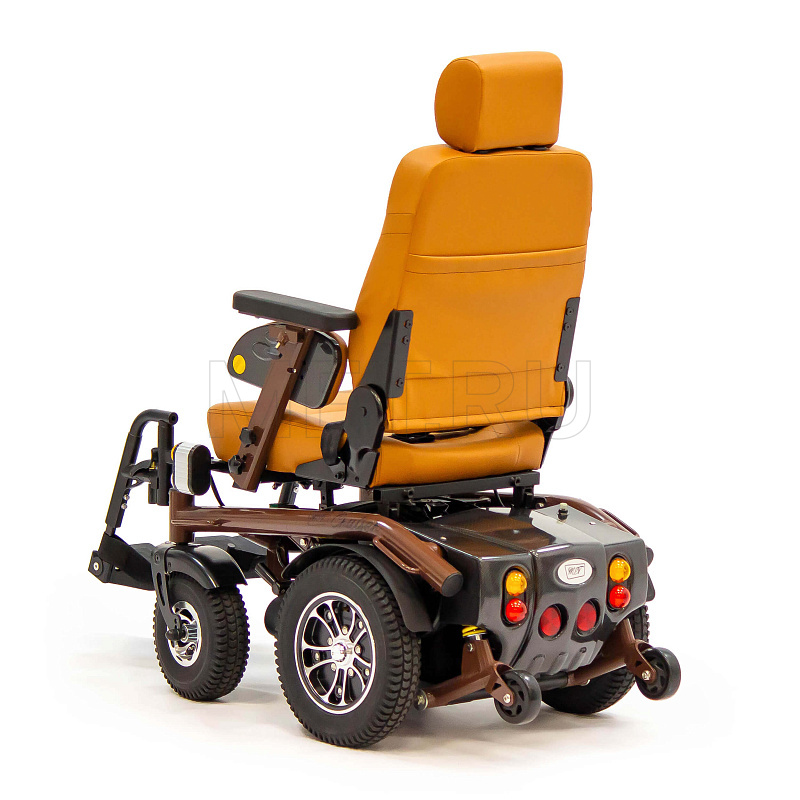 MET CRUISER 21 Кресло-коляска электрическая с сиденьем автомобильного типа коричневого цвета МЕТ