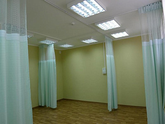 Хлопковая штора для физиотерапевтических кабин и окон