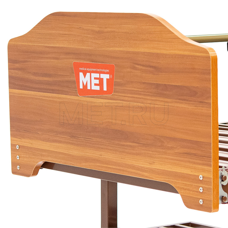 MET DELTA-7 WOOD Кровать медицинская электрическая функциональная с растоматом MET