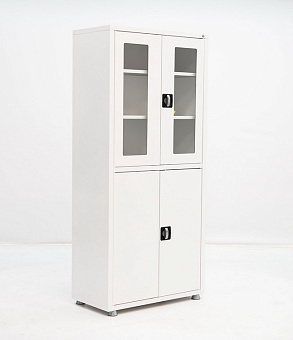 Шкаф медицинский металлический, с антибактериальной окраской