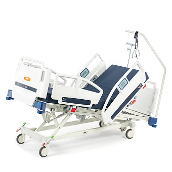 Кровать реанимационная с панелью управления для медсестры и пультом пациента