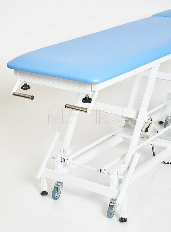 КСМ-04г Стол-кушетка массажная, цвет голубой 5154 MET