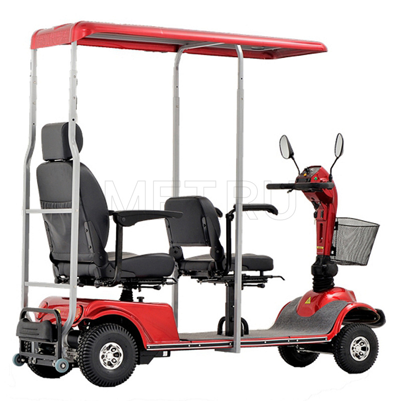 MET EXPLORER 900 TANDEM Электрическая кресло-коляска скутер для двух человек MET