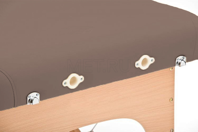 JF-AY01 Массажный стол складной двухсекционный деревянный, коричневый от производителя