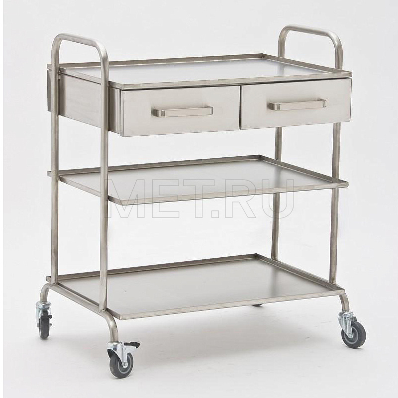 МЕТ-B20vа Столик манипуляционный, нержавейка от производителя