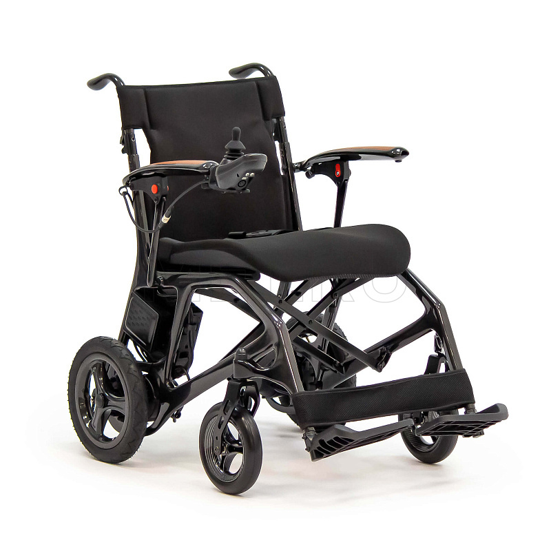 МЕТ CARBONYX FLO Кресло-коляска складная с электроприводом