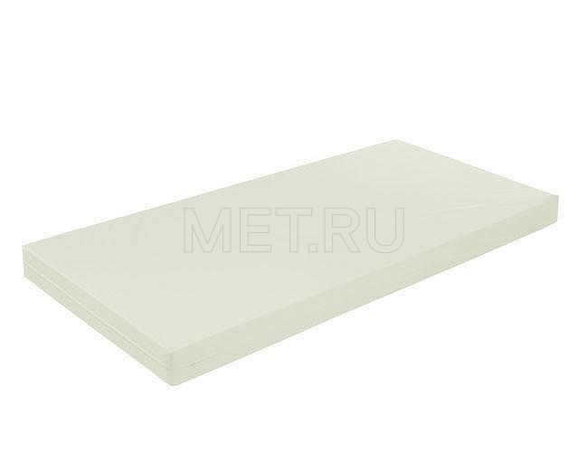 Матрац для кровати новорожденного ППУ-40 мм, 650х350х40 мм Матрац для кровати новорожденного