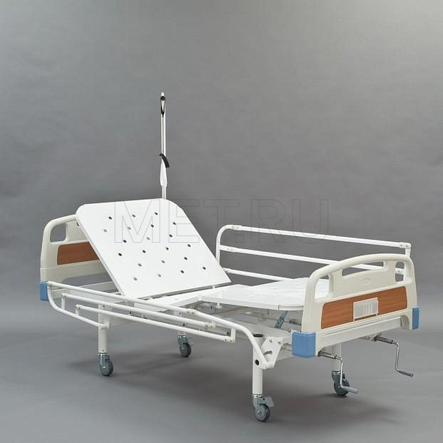 МЕТ КФ3-01 Кровать медицинская функциональная механическая четырехсекционная винтовая.  Внимание !!! выпускается аналог см.арт.9687 по ссылке от производителя