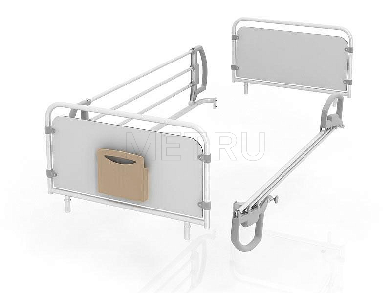 NORMA Двухсекционная кровать с винтовой регулировкой головной секции