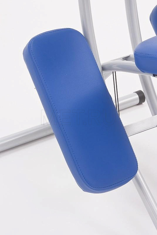 JFMC05 Массажная скамья алюминиевая складная синяя МЕТ