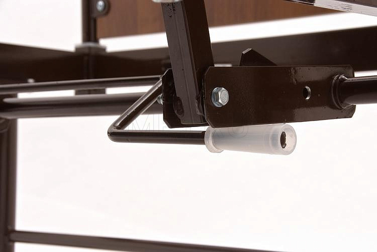 КМФ 942 ПЕРЕВОРОТ с/у правостороннее Кровать функциональная медицинская с функцией переворота и сан.оснащением МЕТ