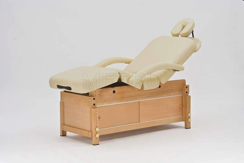 Wendermann Wood 2А Массажный стол стационарный с рамой из бука, бежевый от производителя