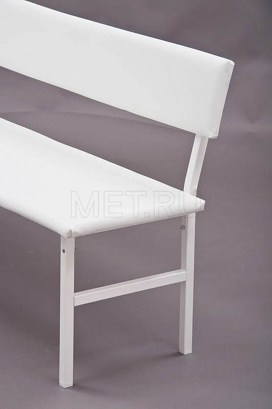 МСК-208 (БЛ-МСК) Медицинская банкетка со спинкой