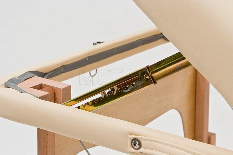 JFMS03R кремовый Мягкий массажный стол с усиленной рамой из бука - серия Professional МЕТ