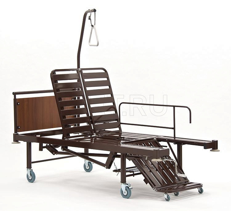 КМФ 942 ПЕРЕВОРОТ с/у правостороннее Кровать функциональная медицинская с функцией переворота и сан.оснащением