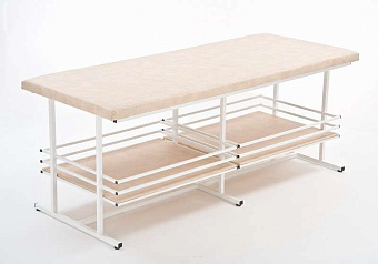 Кушетка для мануального массажа массивная, цельносварная