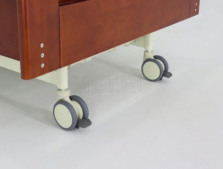 DB-13 ( ММ-12Y) Широкая функциональная кровать электрическая, гибкие секции, спинки - модерн. Тумбочка в подарок ! МЕТ