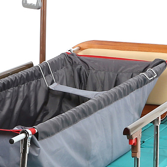 Ванна-простыня для купания больных в постели