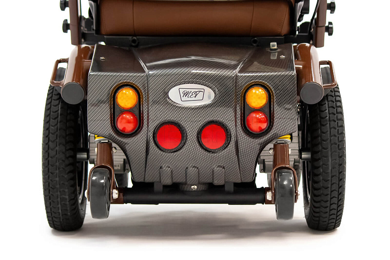 MET CRUISER 21 Кресло-коляска электрическая с сиденьем автомобильного типа коричневого цвета MET