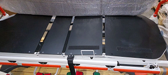 Тележка медицинская для перевозки больных межкорпусная