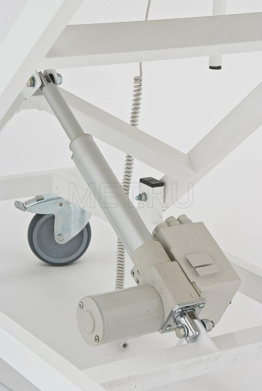 СМПэ-02-Аском Стол перевязочный медицинский (цвет белый мрамор) MET