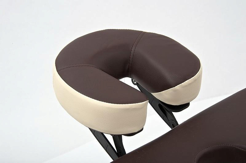 Wendermann Wood 01 (JF-AY01) Массажный складной стол с рамой из бука, коричнево-кремовый МЕТ