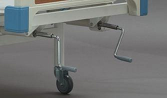 МЕТ КФ3-01 Кровать медицинская функциональная механическая четырехсекционная винтовая.  Внимание !!! выпускается аналог см.арт.9687 по ссылке