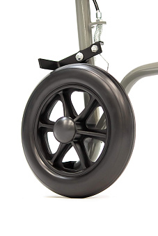 Кресло-каталка складная увеличенного размера, облегчённая, грузоподъемность 130кг